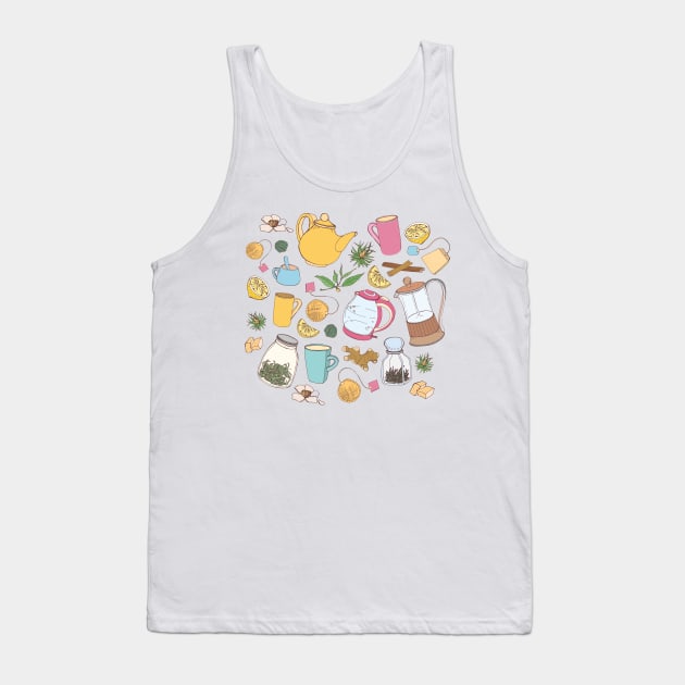 Tea Tank Top by edwardecho